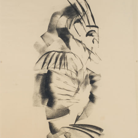 Charcoal drawing by Doug Gilmour - Julie's Crush